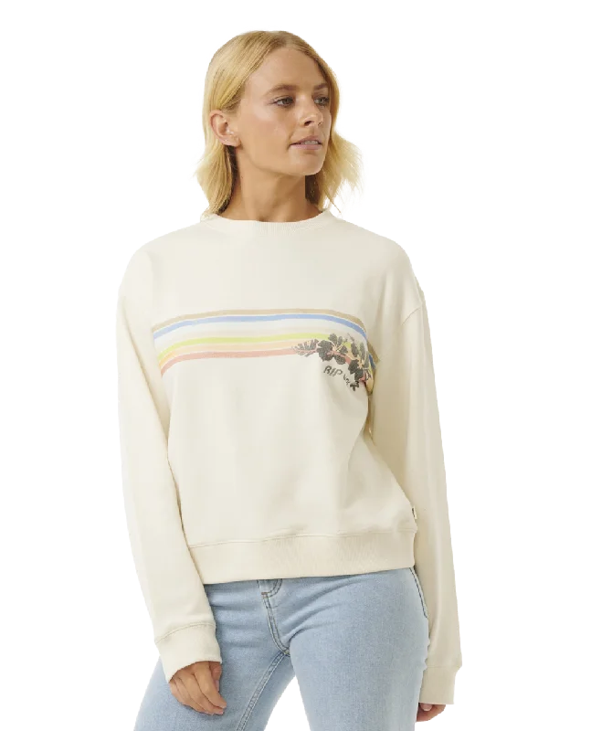 Hoffman Relaxed Sweatshirt in Bone