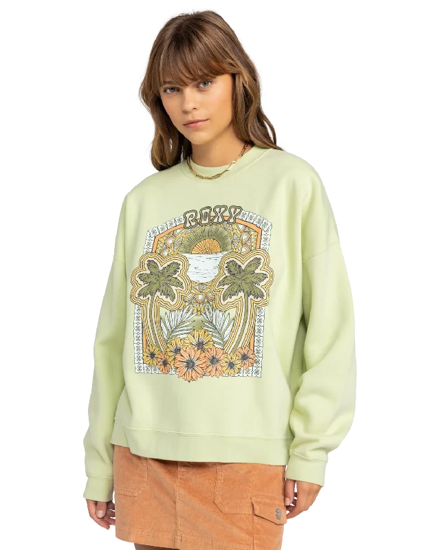 Lineup Oversized Crew Sweatshirt in Butterfly