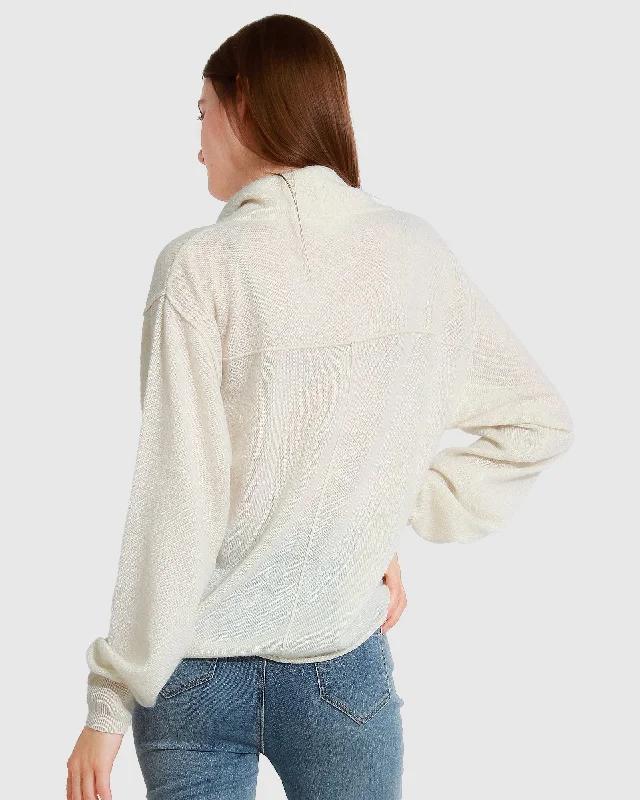 Simple Pleasures Cashmere Knit - Cream