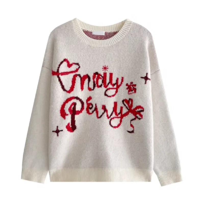 Women's Sweet Letter Sweater