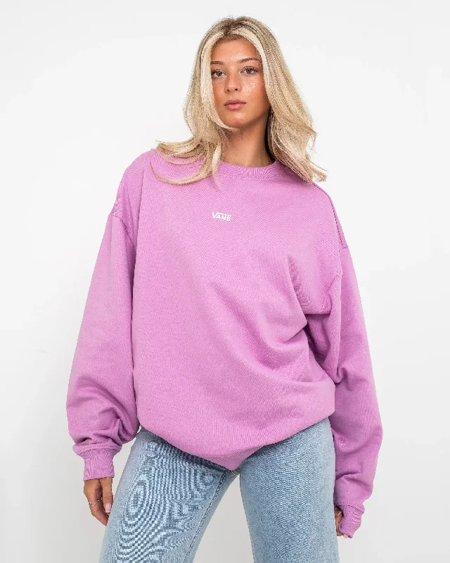 Flying V Sweatshirt in Smoky Grape