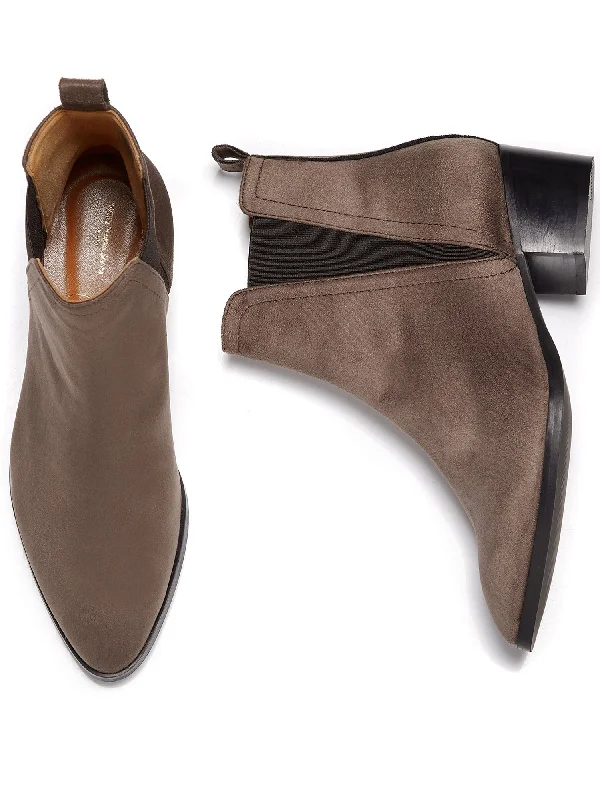 Brown Vegan Suede / UK 3 | EU 36