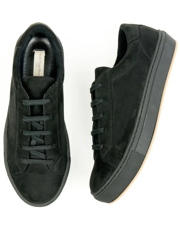 Black Vegan Suede / UK 3 | EU 36