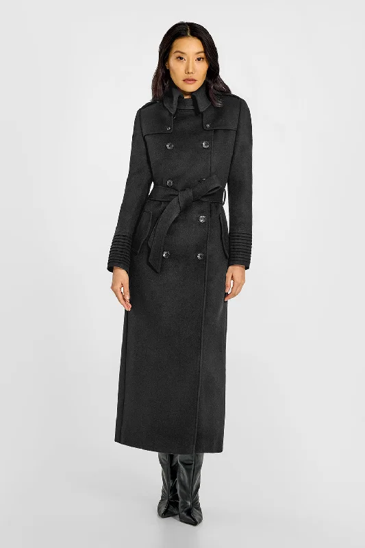 Baby Alpaca Maxi Trench Coat