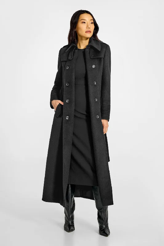 Baby Alpaca Maxi Trench Coat