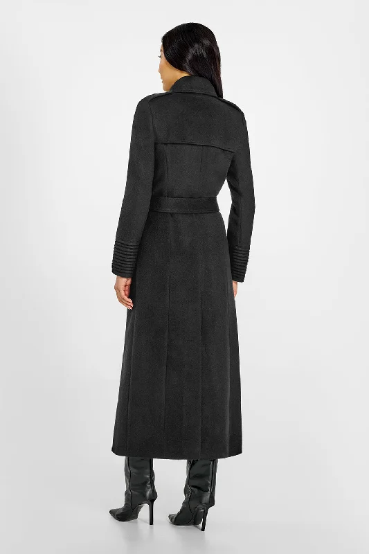 Baby Alpaca Maxi Trench Coat