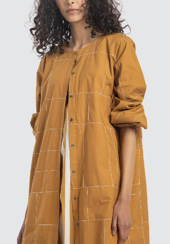 Back Yoke Jacket | Mustard