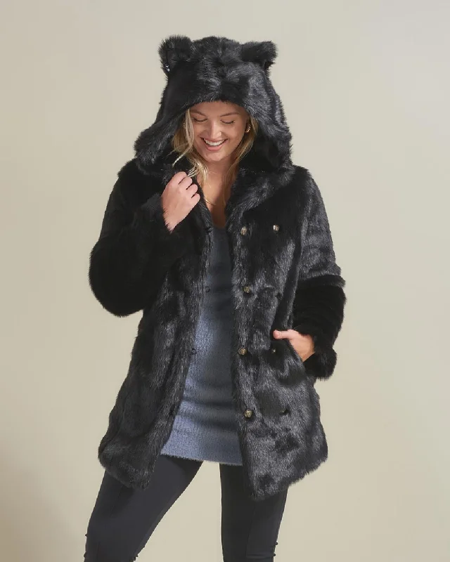 Black Panther Classic Faux Fur Coat | Women's