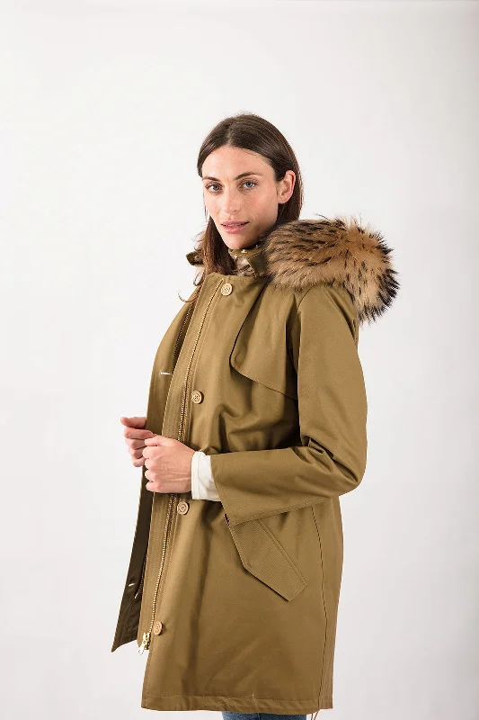 Fairweather Parka in Sand