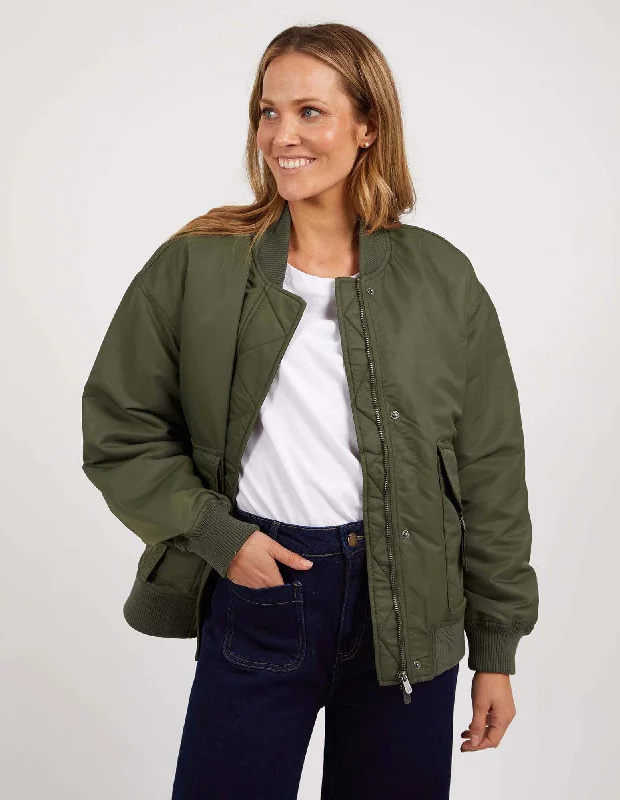 Foxwood Lucille Bomber Khaki