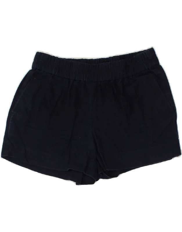 J. CREW Womens Sport Shorts US 4 Small Navy Blue Cotton