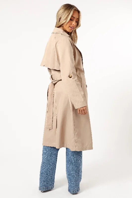 Montana Trench Coat - Beige