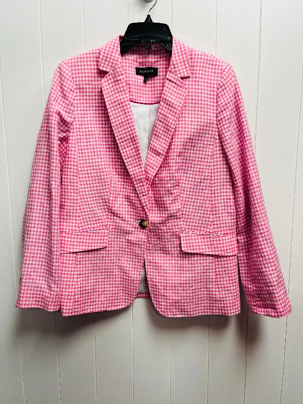 Pink & White Blazer Talbots, Size 12