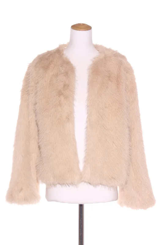 BLAK LUXE - Faux fur jacket - Caramilk! 12