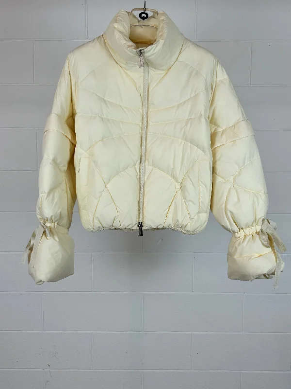 Puffer Jacket With Bow