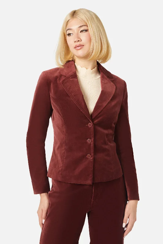 Rachel Velvet Blazer