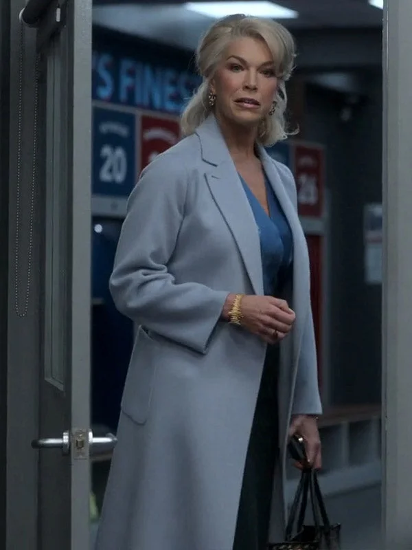 Ted Lasso Season 3 Hannah Waddingham Grey Coat