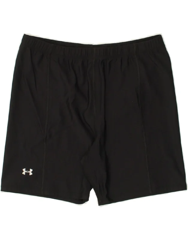 UNDER ARMOUR Womens Sport Shorts UK 18 XL Black Nylon