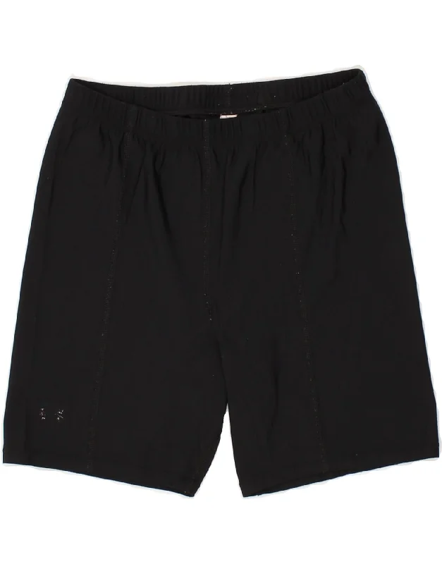 UNDER ARMOUR Womens Sport Shorts UK 8 Small Black