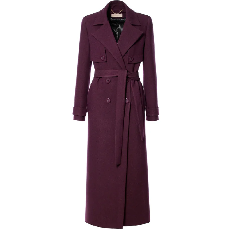 WOOL COAT ""COLETTE"" IN PURPLE