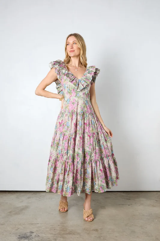 Garden of Eden Midi Dress