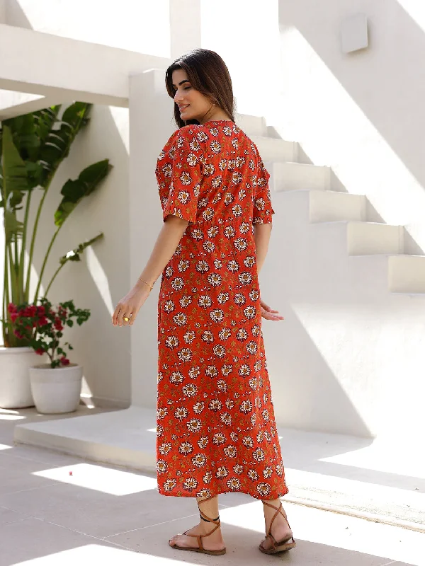 Printed Maxi Nightdress