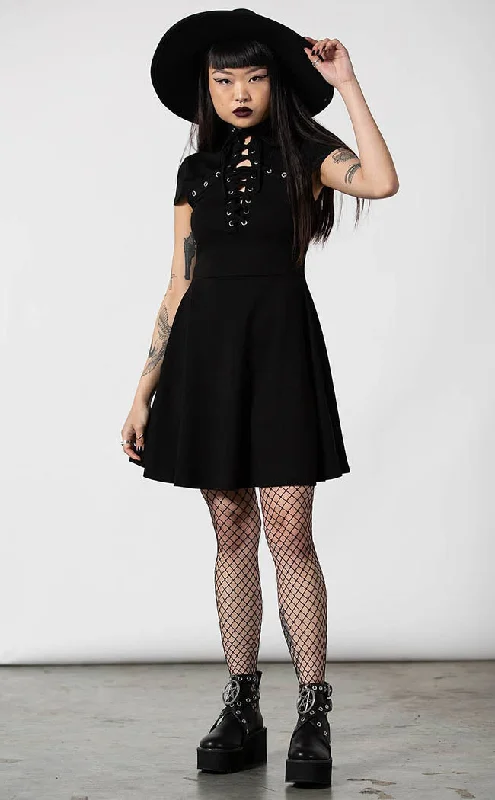 Tied Up Skater Dress