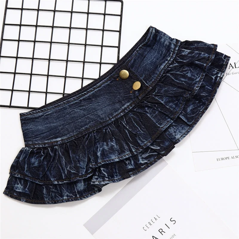 ultra short denim skirt  yv50345