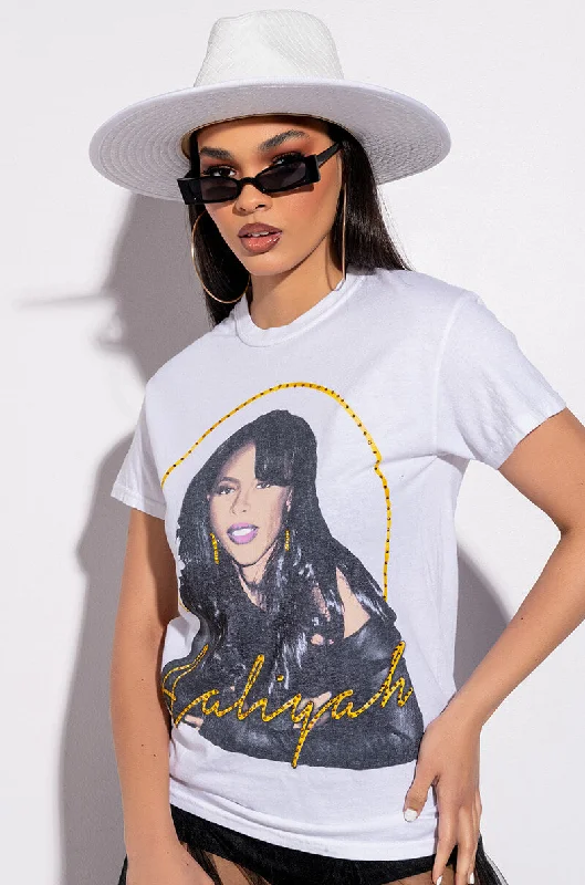 AALIYAH RHINESTONE TSHIRT