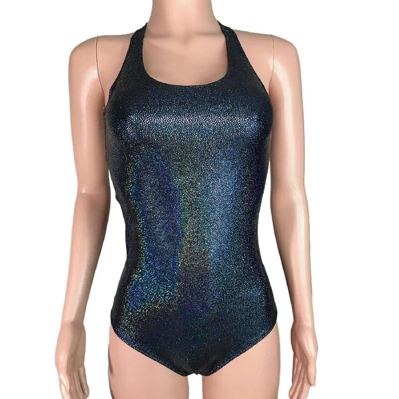 Bodysuit - Black Holographic