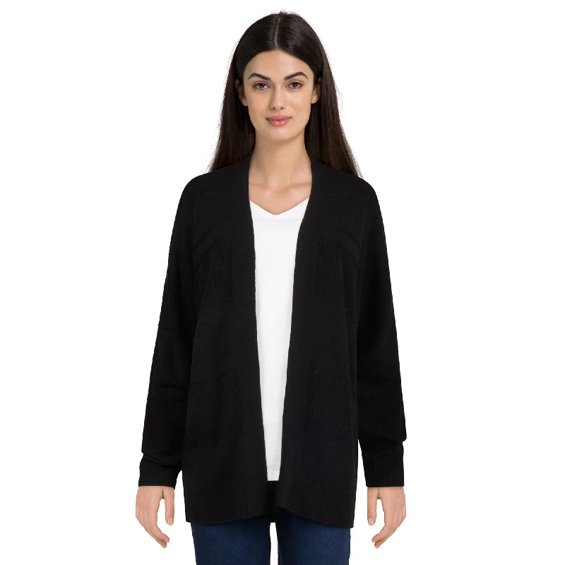 Classic Editions Women's Open Front Cardigan