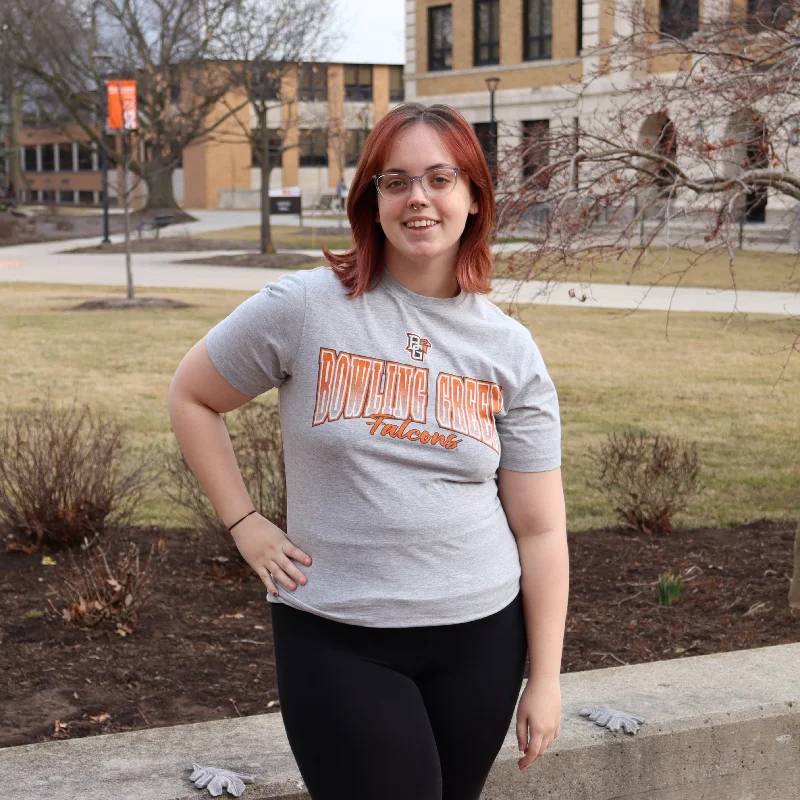 Colosseum BGSU Ombre Dual Blend Tee