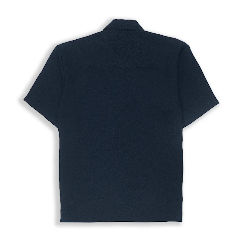 CUBAN SHIRT IN NAVY [UNISEX]