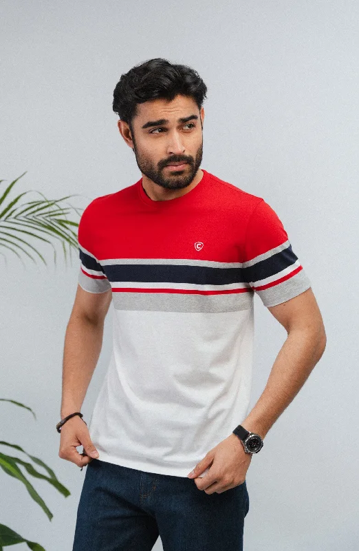 Striped T-Shirt - White