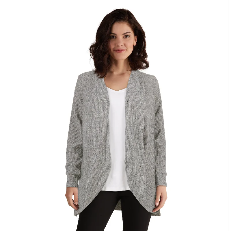 lily morgan Women's Cuffed Sleeve Cardigan