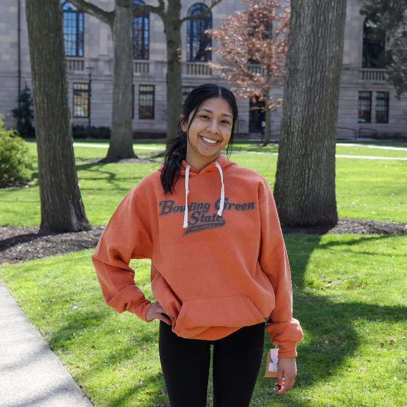 MV BGSU Vintage Fleece Hood