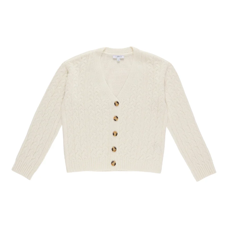 mySTYLE Women's Cable Cardigan