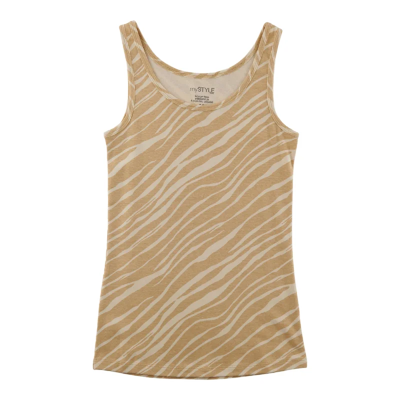 mySTYLE Women's Scoop Tank Top