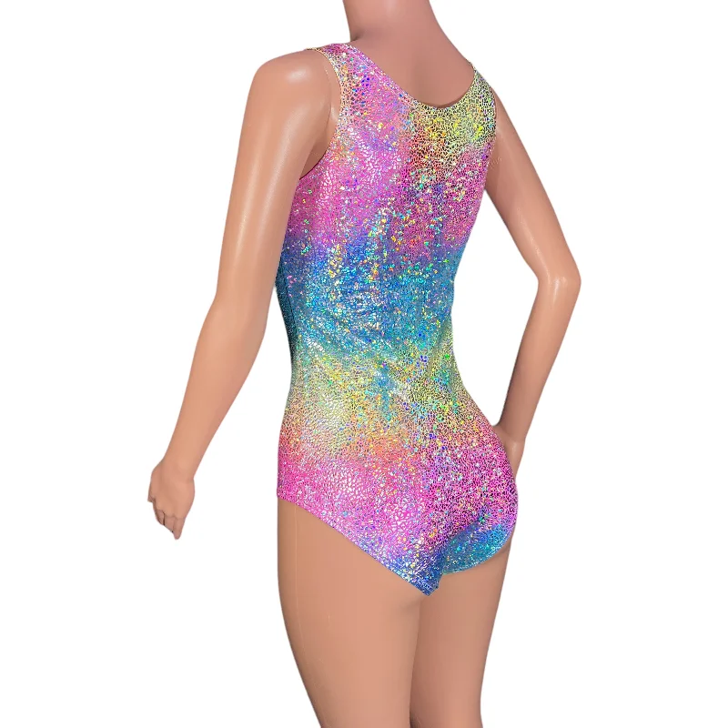 Rainbow Avatar Holographic Bodysuit