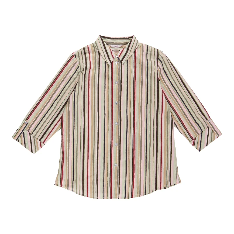 Women's Collared Button-Up Shirt