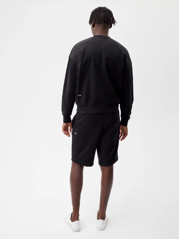 365 Midweight Long Shorts—black