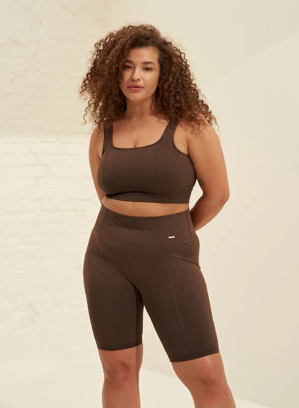 Luxe Seamless Biker Short - Macchiato