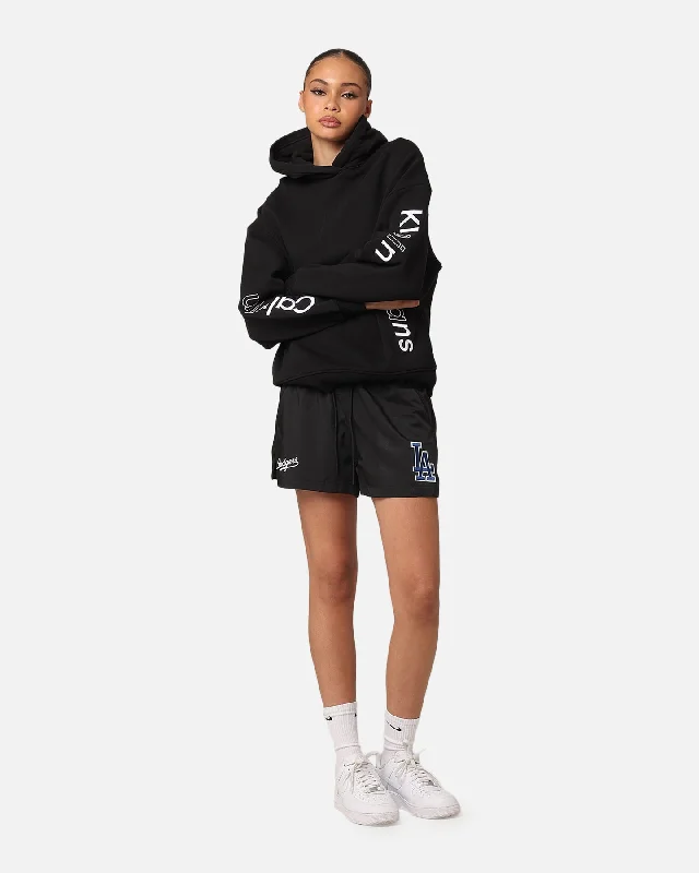 Calvin Klein Women's Multi Placement Logo Hoodie Black