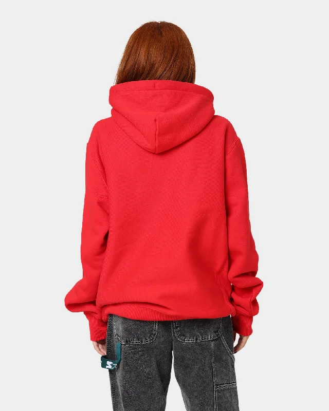 Champion Rev Weave Hoodie Red