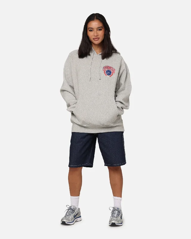 Champion Reverse Weave Field Basketball Hoodie Oxford Heather