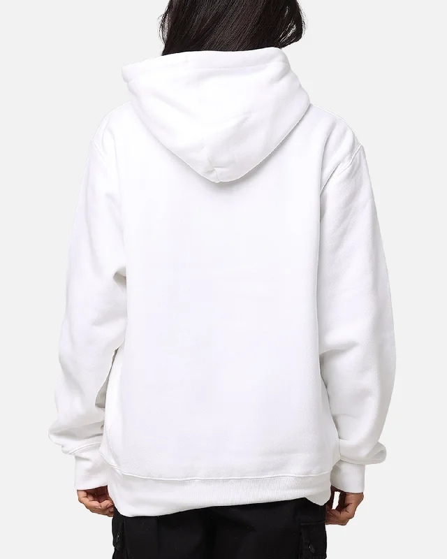 Champion Reverse Weave Small C Hoodie White