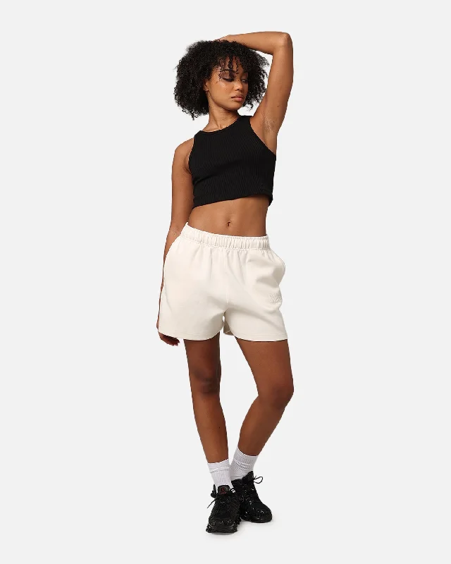 Champion Women's Rochester Base Shorts White Ferrari