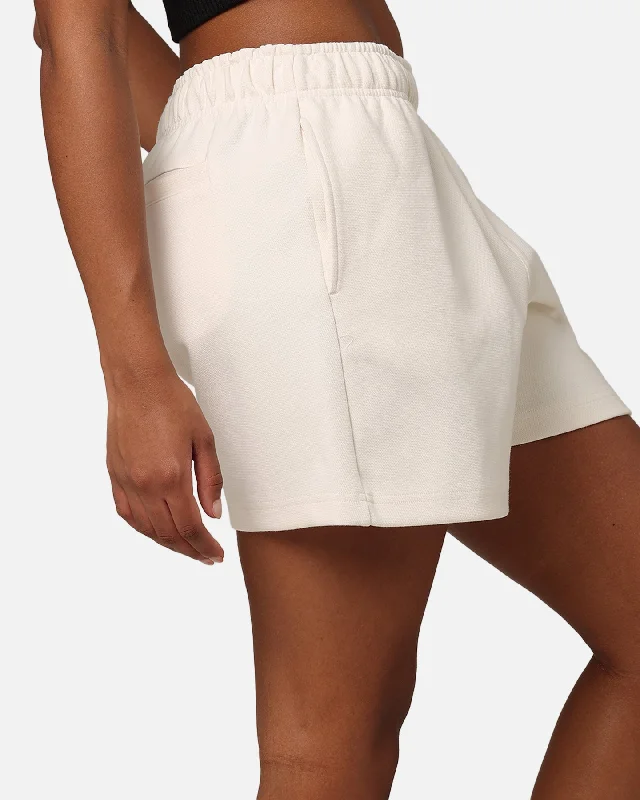 Champion Women's Rochester Base Shorts White Ferrari