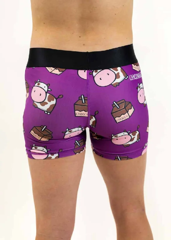 Women's Choccy Cows 3"" Compression Shorts