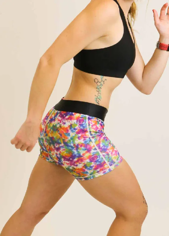 Women's Tie-Dye 3"" Compression Shorts